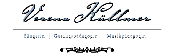 Sängerin - Gesangspädagogin - Musikpädagogin